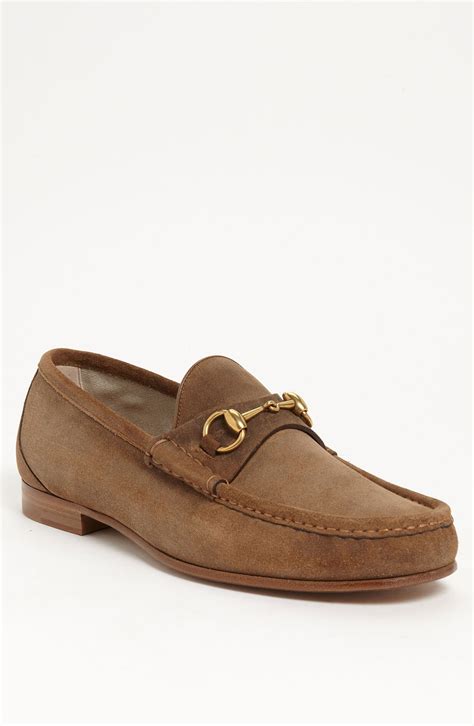 gucci roos studded bit loafer suede|gucci loafers for sale.